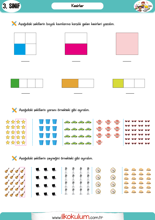 butun-yarim-ceyrek-kesirler-3-sinif-matematik3
