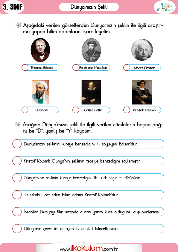 dunyamizin-sekli-3-sinif-fen-bilimleri3