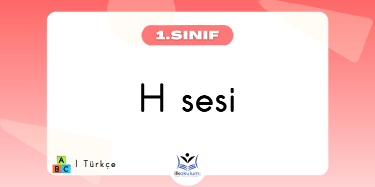 H Sesi Etkinlikleri 1. Sınıf